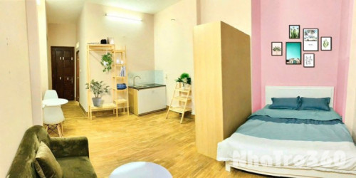 Căn hộ cửa sổ, giá rẻ, full nội thất, ngay Tôn đản