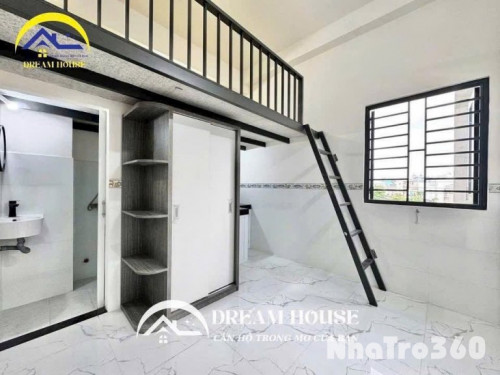 Căn hộ mini cửa sổ trời siêu thoáng ngay Bà Hom