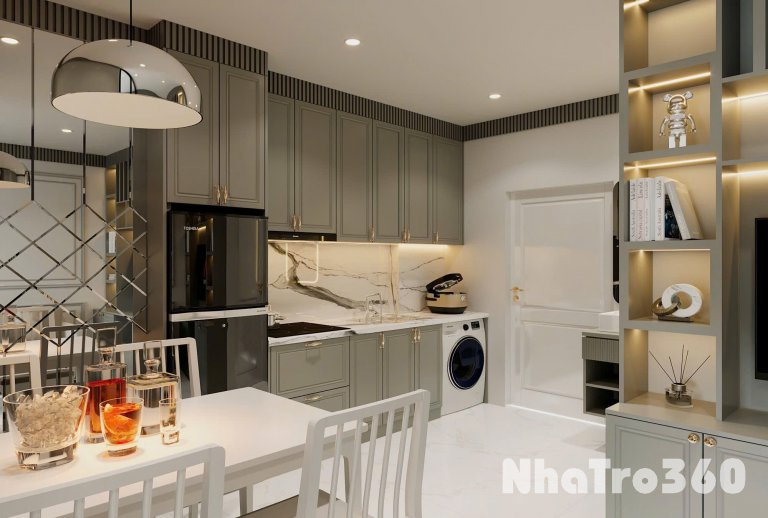 CHO THUÊ CĂN HỘ TÂN BÌNH 1 PHÒNG NGỦ GẦN CHỢ PHẠM VĂN HAI MÁY GIẶT RIÊNG