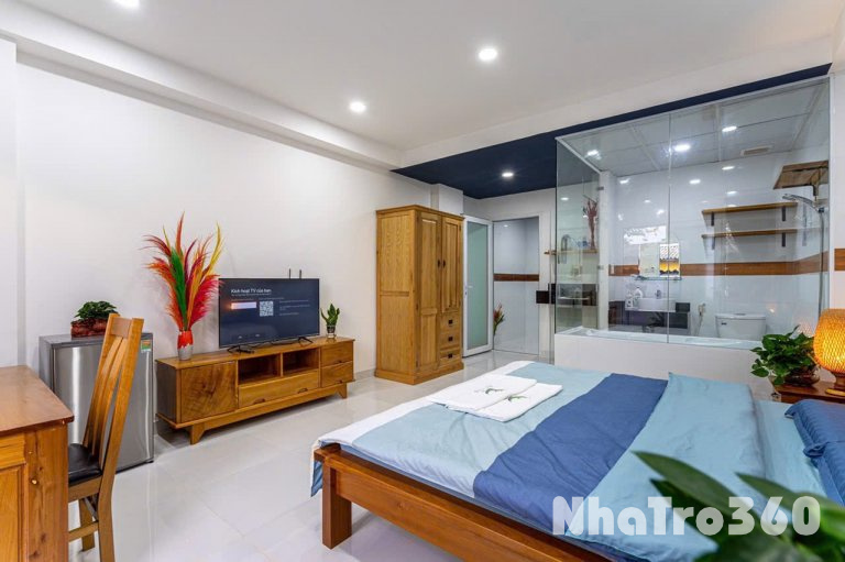 Cho thuê căn hộ Studio full nội thất Q1, gần ngay chợ Bến Thành, phố Tây Bùi Viện, Saigon Center, Pullman,…