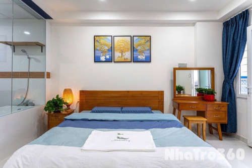 Cho thuê căn hộ Studio full nội thất Q1, gần ngay chợ Bến Thành, phố Tây Bùi Viện, Saigon Center, Pullman,…