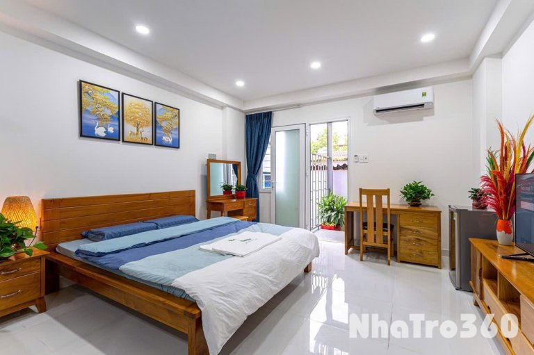 Cho thuê căn hộ Studio full nội thất Q1, gần ngay chợ Bến Thành, phố Tây Bùi Viện, Saigon Center, Pullman,…