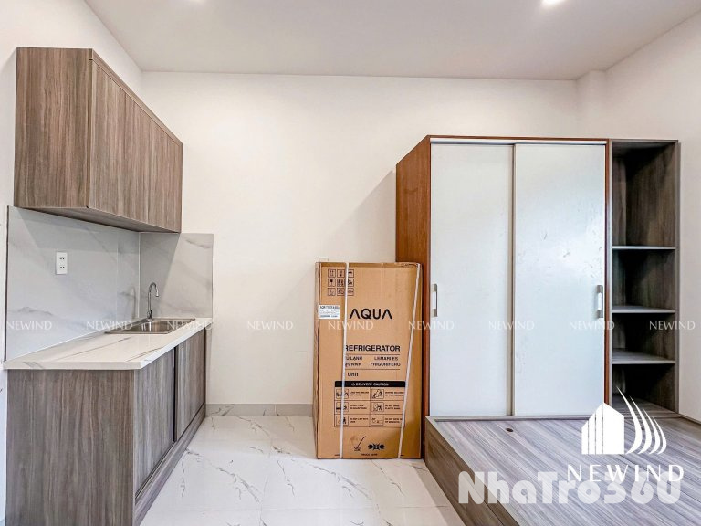 Cho thuê phòng trọ Studio cửa sổ trời, gần cầu Kênh Tẻ, ĐH Nguyễn Tất Thành, ĐH Luật, cầu Calmette…