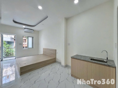 Cho thuê căn hộ Studio ban công Q1, ngay công viên 23/9, chợ Thái Bình, ngã sáu Phù Đổng, chợ Bến Thành,…