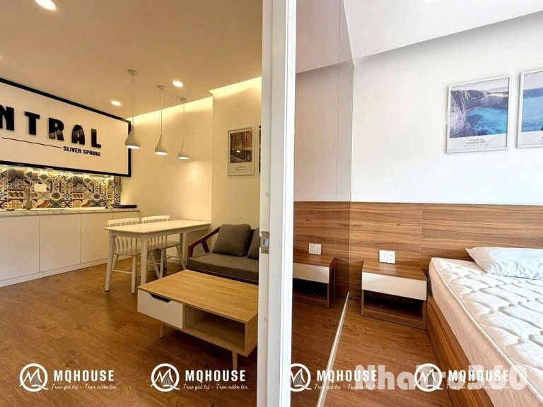 CHO THUÊ STUDIO TÁCH BẾP CÓ BAN CÔNG NGAY NHÀ GAT3