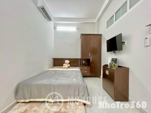 CHO THUÊ CĂN HỘ 1 PHÒNG NGỦ TÁCH BẾP CỬA SỔ SIÊU TO NGAY GẦN SÂN BAY