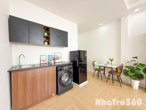 STUDIO bancon full nội thất gần chợ Tân Quy , ĐH Tôn Đức Thắng