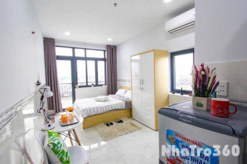 STUDIO bancon full nội thất gần cầu Nguyễn Văn Cừ , sát Quận 8