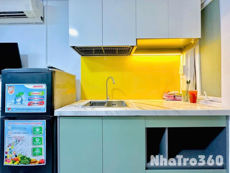 CĂN HỘ STUDIO CỬA SỔ FULL NỘI THẤT NGAY BỜ KÈ HOÀNG SA QUẬN 3