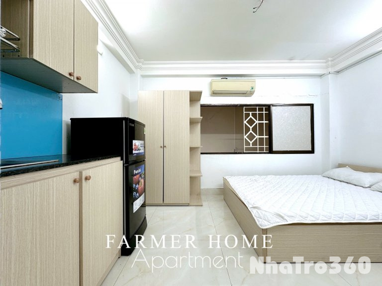 STUDIO CỬA SỔ FULL NỘI THẤT QUẬN 1 GẦN CÔNG VIÊN 30 THÁNG 4