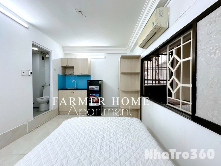 STUDIO CỬA SỔ FULL NỘI THẤT QUẬN 1 GẦN CÔNG VIÊN 30 THÁNG 4