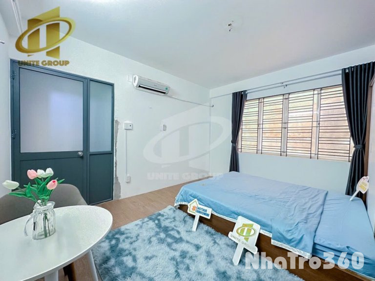 Cho thuê căn hộ 1PN Cửa sổ trời Q10 gần ĐH Kinh tế UEH, Ngã Sáu Nguyễn Tri Phương