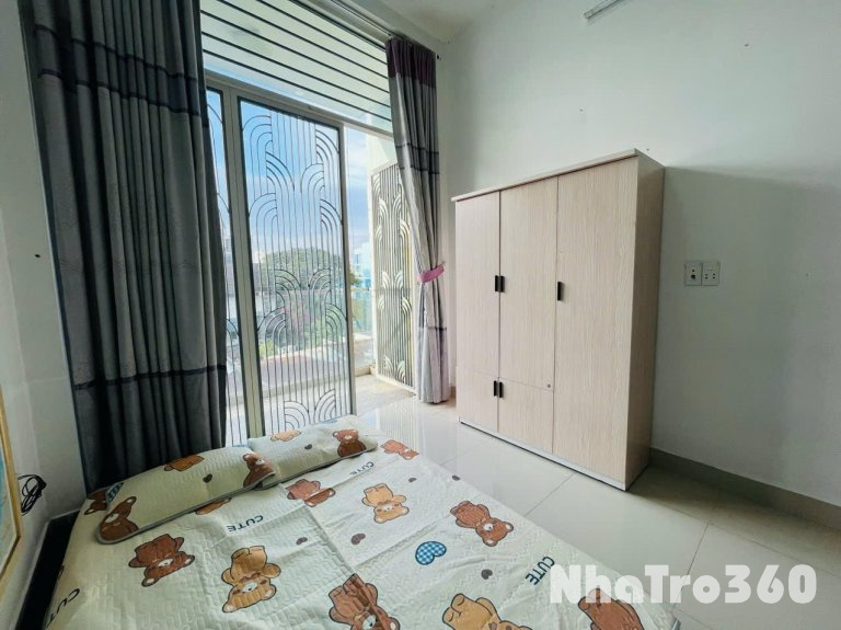 🏠Cho thuê căn hộ Studio Ban công, Máy giặt riêng Q10 gần Vạn Hạnh Mall, Cư Xá Bắc Hải, ĐH Huflit