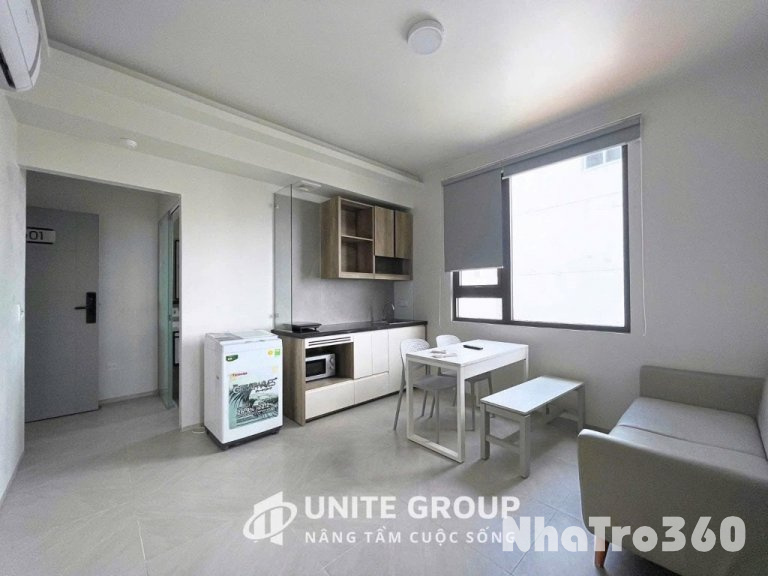 Căn Hộ 1 Phòng Ngủ Ban Công Full Nội Thất Tại Q7