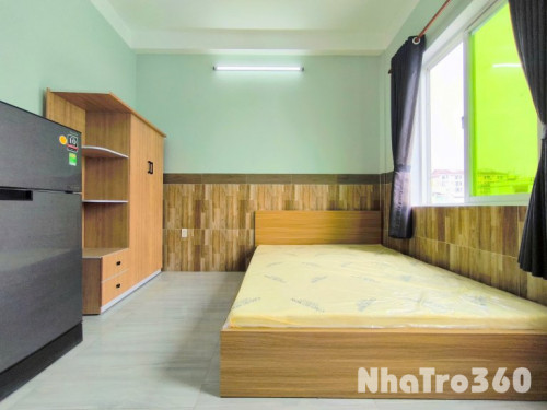 Cho thuê căn hộ 1PN, ban công, Q10 || ngay 3 tháng 2 || gần Sân Vận Động Phú Thọ, Bệnh viện Chợ Rẫy, Bến Xe Chợ Lớn