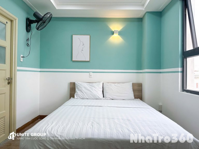 Cho thuê studio siêu xinh quận 10 cửa sổ trời