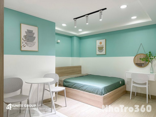 STUDIO FULL NỘI THẤT NGAY TRUNG TÂM QUẬN 10 GẦN CÔNG TRƯỜNG DÂN CHỦ, VẠN HẠNH MALL