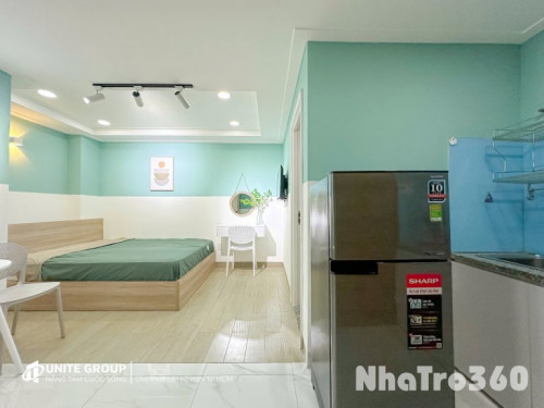 STUDIO FULL NỘI THẤT NGAY TRUNG TÂM QUẬN 10 GẦN CÔNG TRƯỜNG DÂN CHỦ, VẠN HẠNH MALL