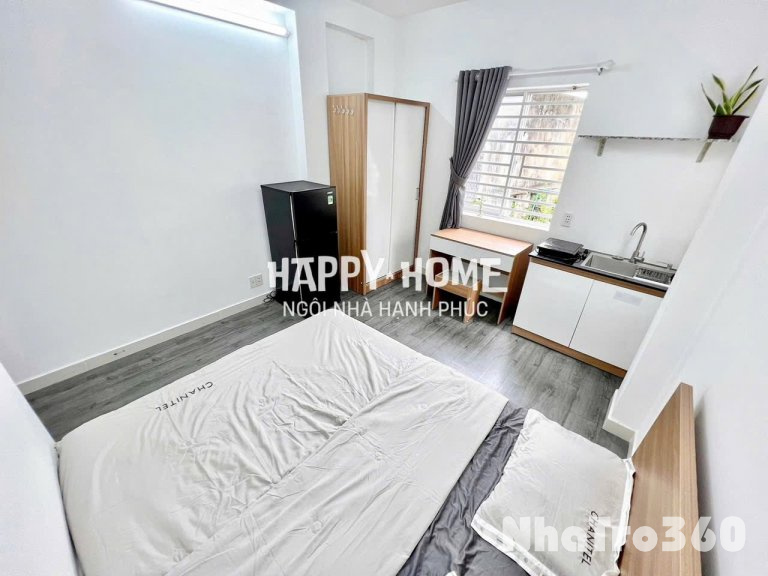 STUDIO CỬA SỔ FULL NỘI THẤT QUẬN 3 GẦN ĐƯỜNG TRƯỜNG SA