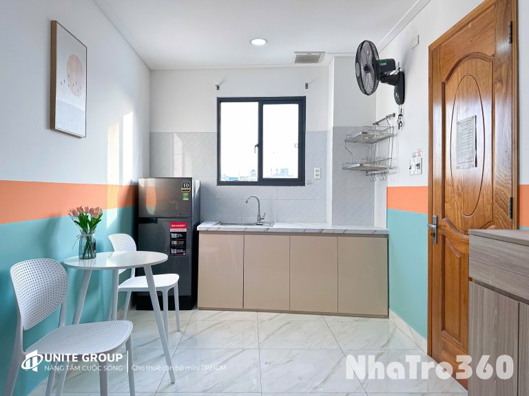 Cho thuê căn hộ Q10, mới 100% || ngay Cách Mạng Tháng 8 || gần Công Viên Lê Thị Riêng, Vòng xoay Dân chủ, Toà nhà Viettel