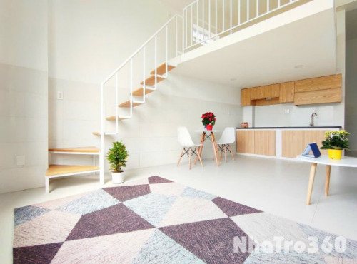 Cho thuê phòng gác to siêu thoáng ngay Lạc Long Quân Tân Bình