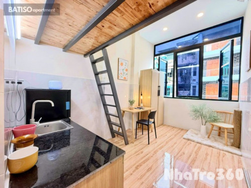 CHO THUÊ DUPLEX CỬA SỔ FULL NỘI THẤT QUẬN 10 GẦN ĐẠI HỌC KINH TẾ