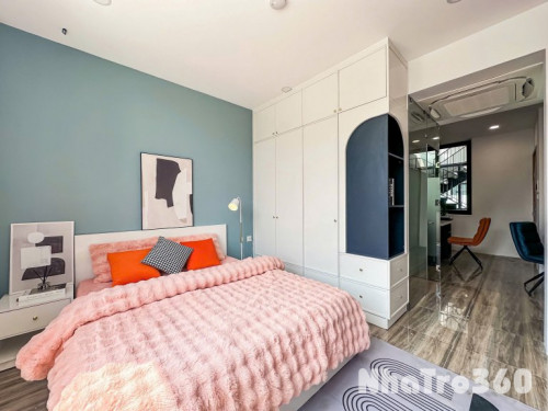 Cho thuê căn hộ Studio 1PN nội thất cao cấp ngay Công viên Hoàng Văn Thụ