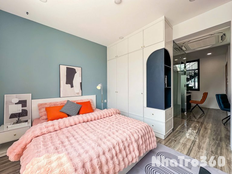 Cho thuê căn hộ Studio 1PN nội thất cao cấp ngay Công viên Hoàng Văn Thụ