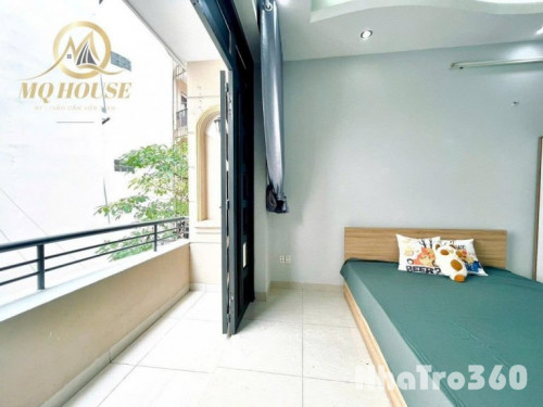 STUDIO BAN CÔNG FULL NỘI THẤT NGAY Q1