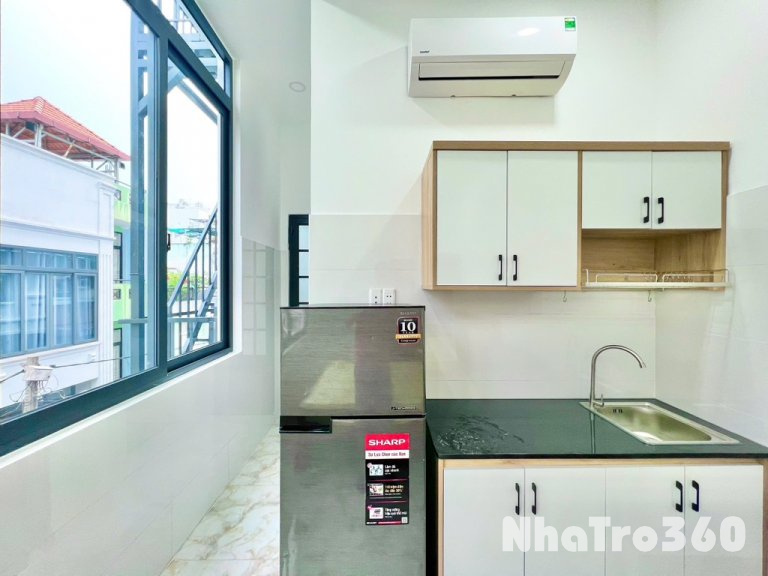 Cho thuê studio quận 8 cửa sổ trời siêu sáng