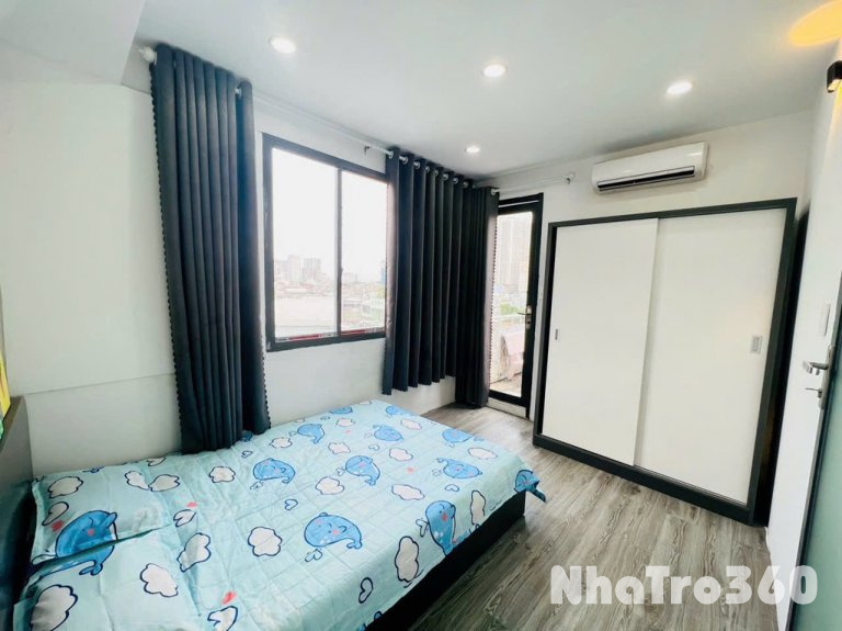 Cho thuê 2pn có ban công trước và sau tại quận 1