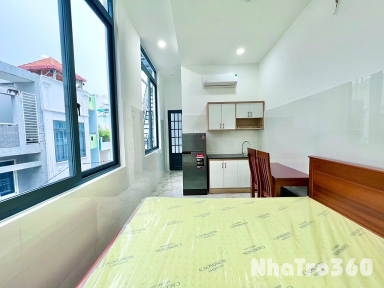 Cho thuê studio quận 8 cửa sổ trời siêu sáng