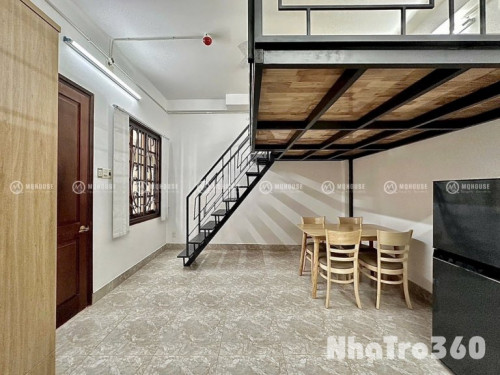 Căn hộ có gác cửa sổ 40m2 gần ETOWN