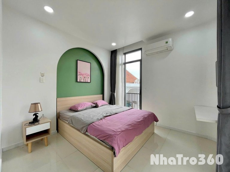 Cho thuê căn hộ 1PN 1PK Full nội thất gần sân bay