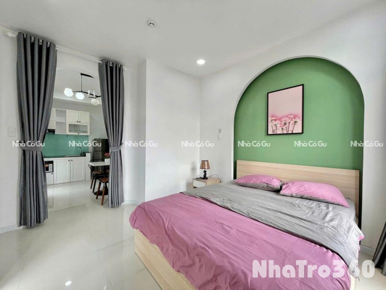Cho thuê căn hộ 1PN 1PK Full nội thất gần sân bay