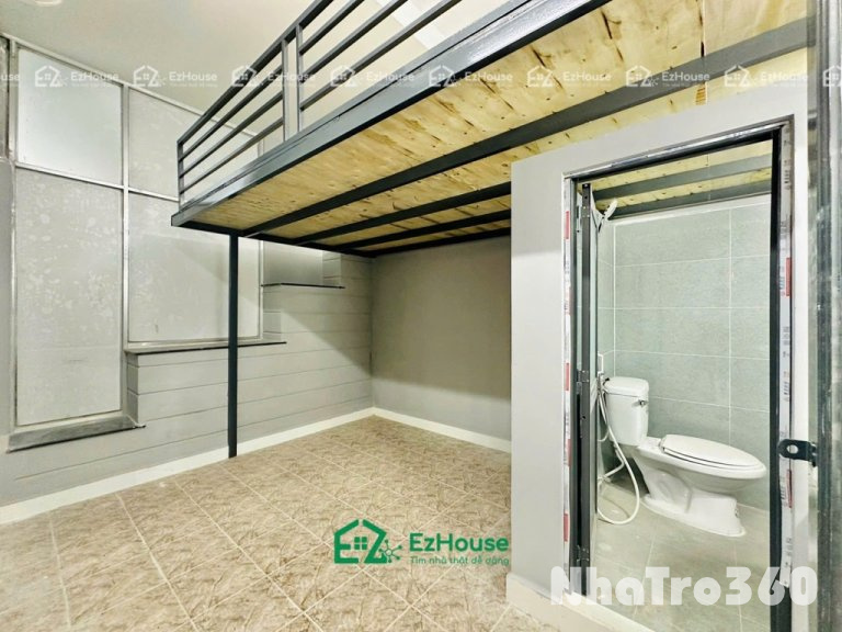 Full nội thất, gác cao, cửa sổ lớn, 30m2