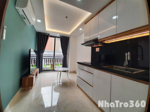 Cho thuê căn hộ 1PN, ban công, Q3 || ngay Trường Sa || gần Ga Sài Gòn, Vòng xoay Dân Chủ, Coopmart