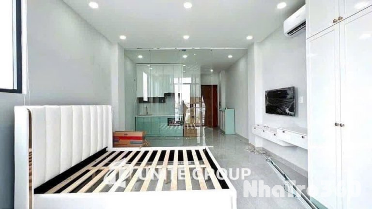STUDIO vách ngăn full nội thất nằm ngay Trung Tâm Quận 7 gần Crescent Mall