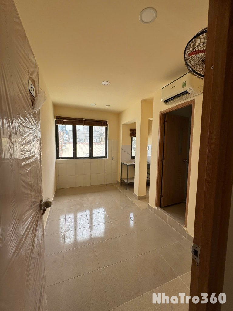 🏠Cho thuê căn hộ Studio Cửa sổ trời, Full nội thất Q1 gần cầu Nguyễn Văn Cừ, cầu chữ Y, Nowzone