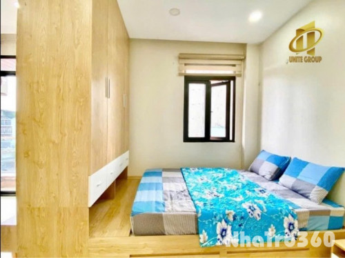 Căn hộ studio vách ngăn ban công full nội thất quận 7