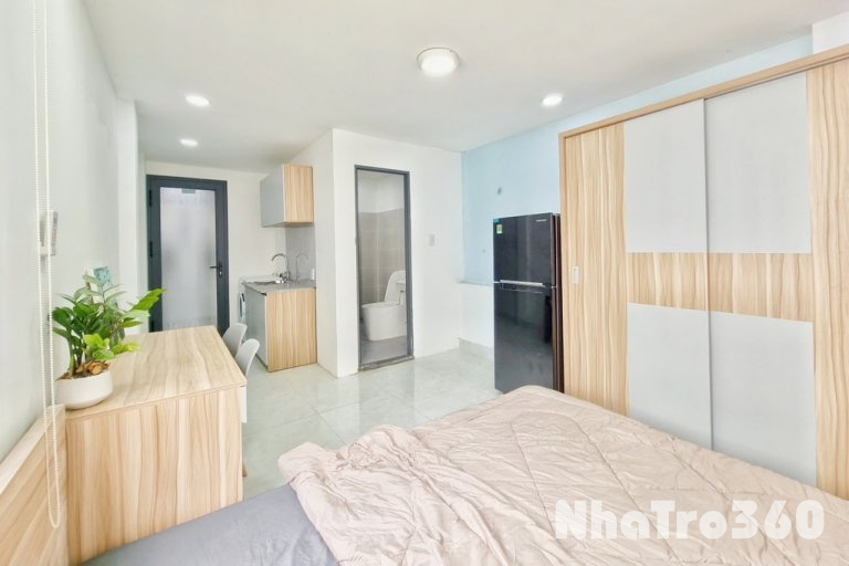 CĂN HỘ STUDIO FULL NT CỬA SỔ LỚN GẦN LOTTE MART TB