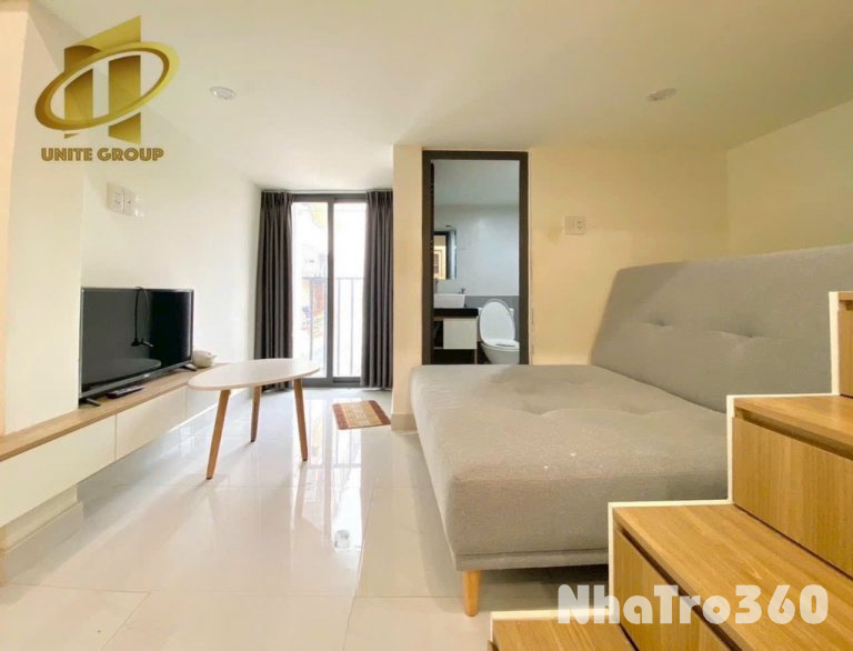 Căn hộ có gác bancon gần khu Him Lam, Cầu kênh tẻ