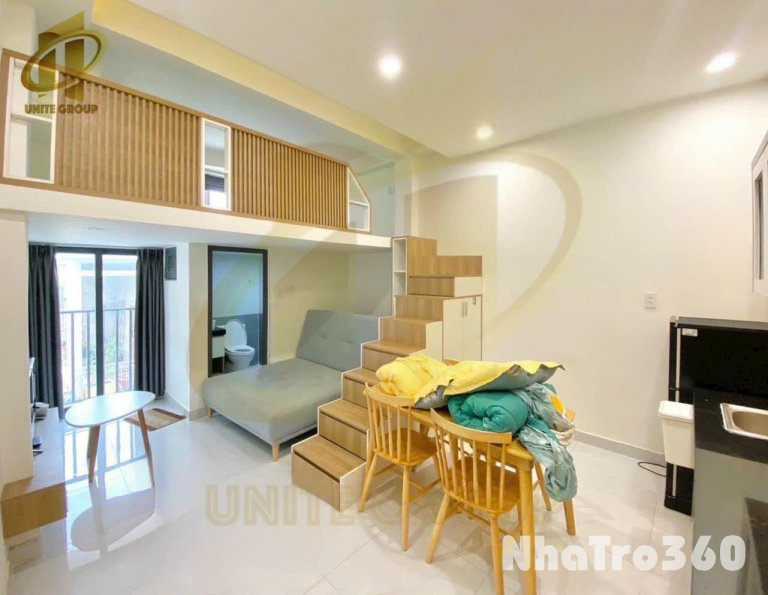 Căn hộ có gác bancon gần khu Him Lam, Cầu kênh tẻ