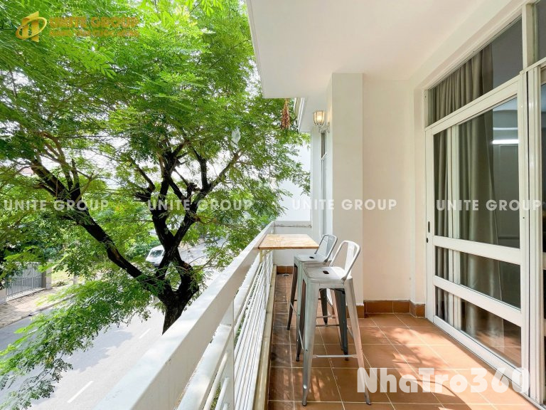 STUDIO Bancon full nội thất nội khu Phú Mỹ Hưng gần công viên Nam Viên