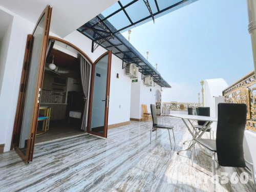 🏠Cho thuê căn hộ Penhouse siêu thoáng Q8 gần cầu chữ Y, cầu Nguyễn Văn Cừ