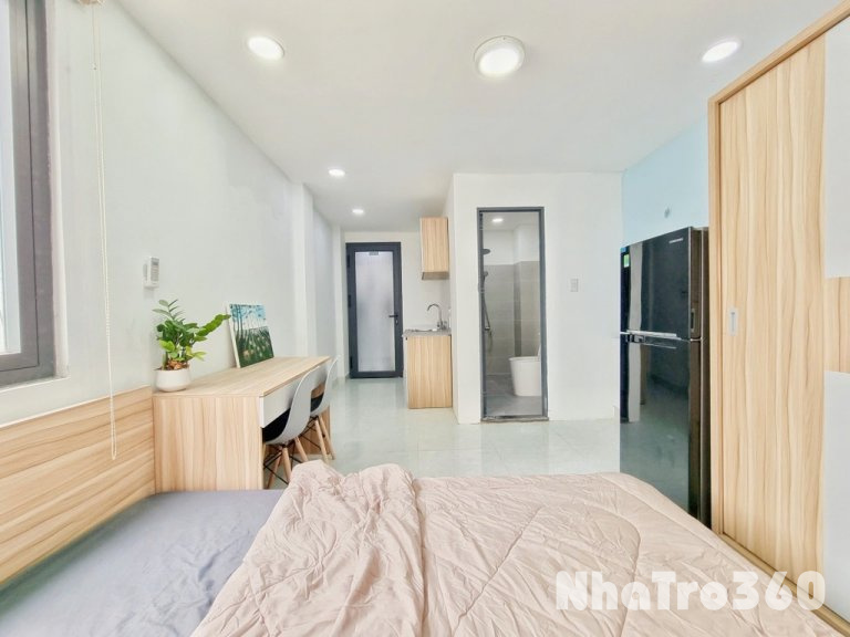 CĂN HỘ STUDIO FULL NT CỬA SỔ LỚN GẦN LOTTE MART TB