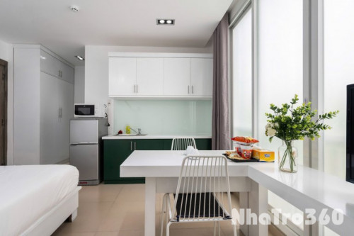 CHO THUÊ CĂN HỘ BAN CÔNG FULL NỘI THẤT QUẬN 3 GẦN DINH ĐỘC LẬP