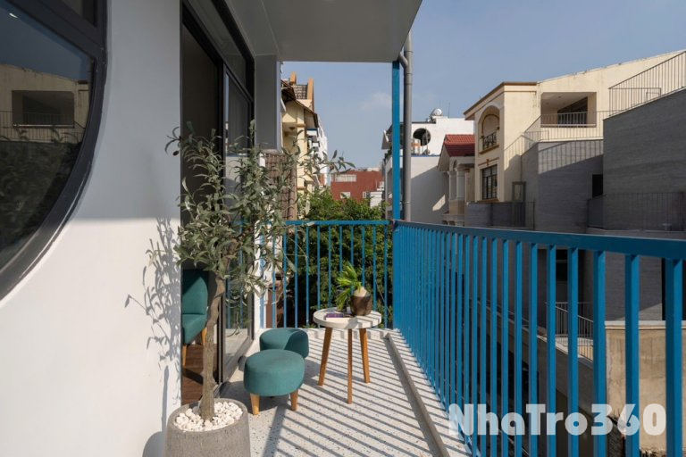 CĂN HỘ STUDIO FULL NT CỬA SỔ BAN CÔNG NGAY SÂN BAY