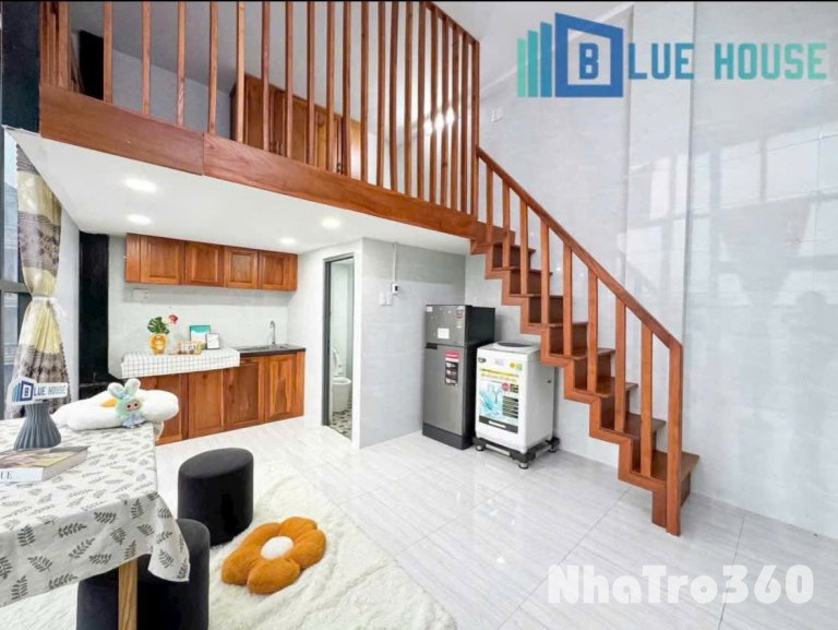 Căn hộ DUPLEX khôgn giới hạn người ở với cửa sổ to full nội thất