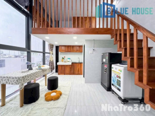 Căn hộ DUPLEX khôgn giới hạn người ở với cửa sổ to full nội thất